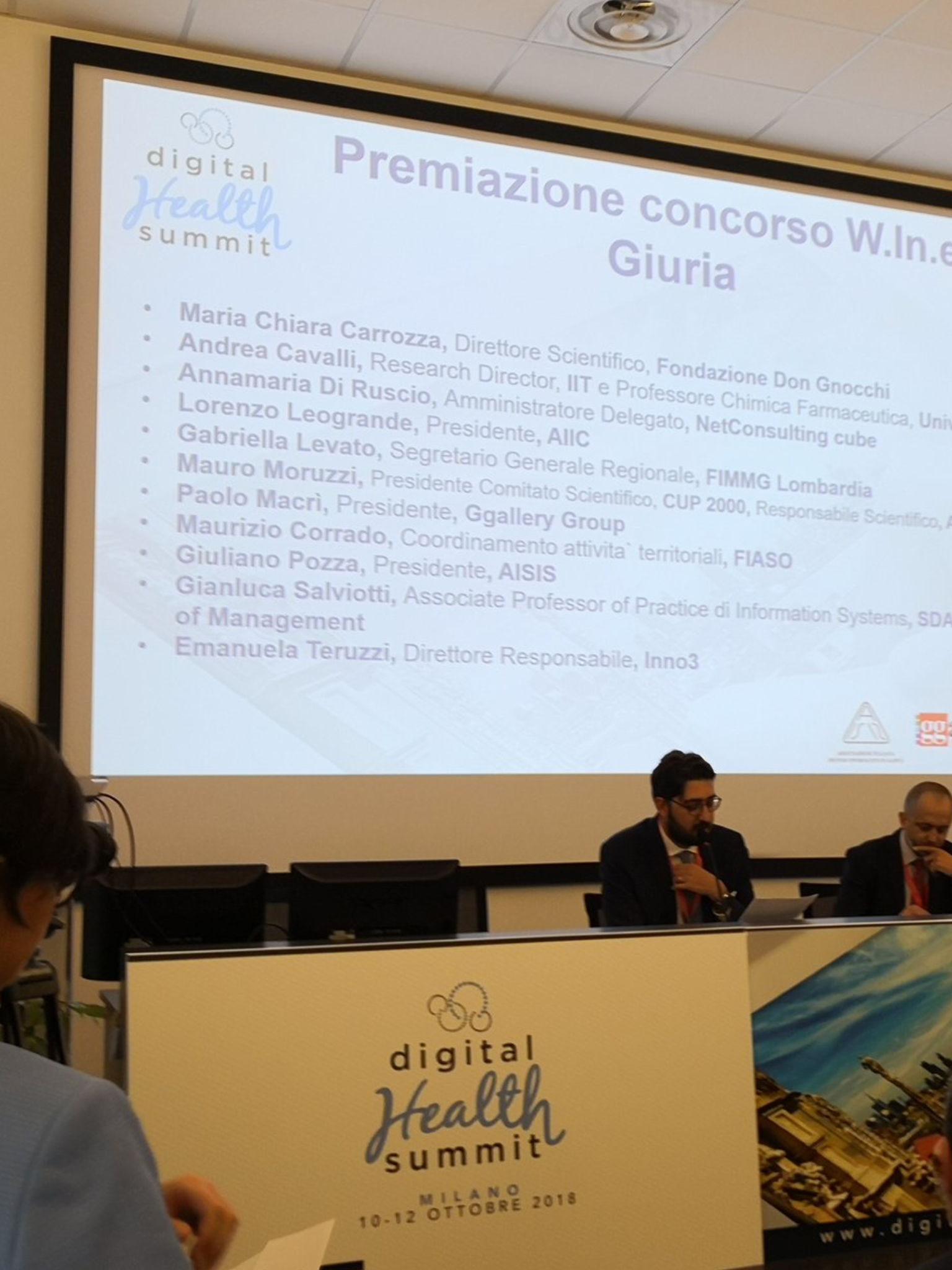 AISIS, Premio!E-Leaders DigitalHealthSummit2018: Premiato il progetto eHealth dell’Istituto Nazionale Tumori di Milano